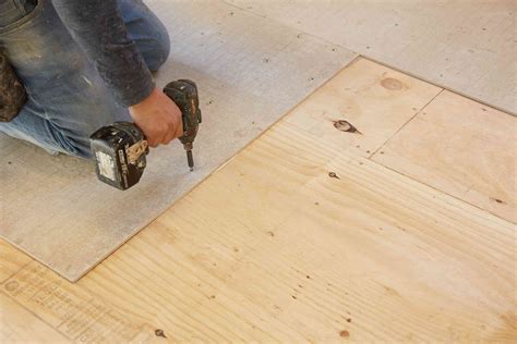 Can you put cement board over subfloor?